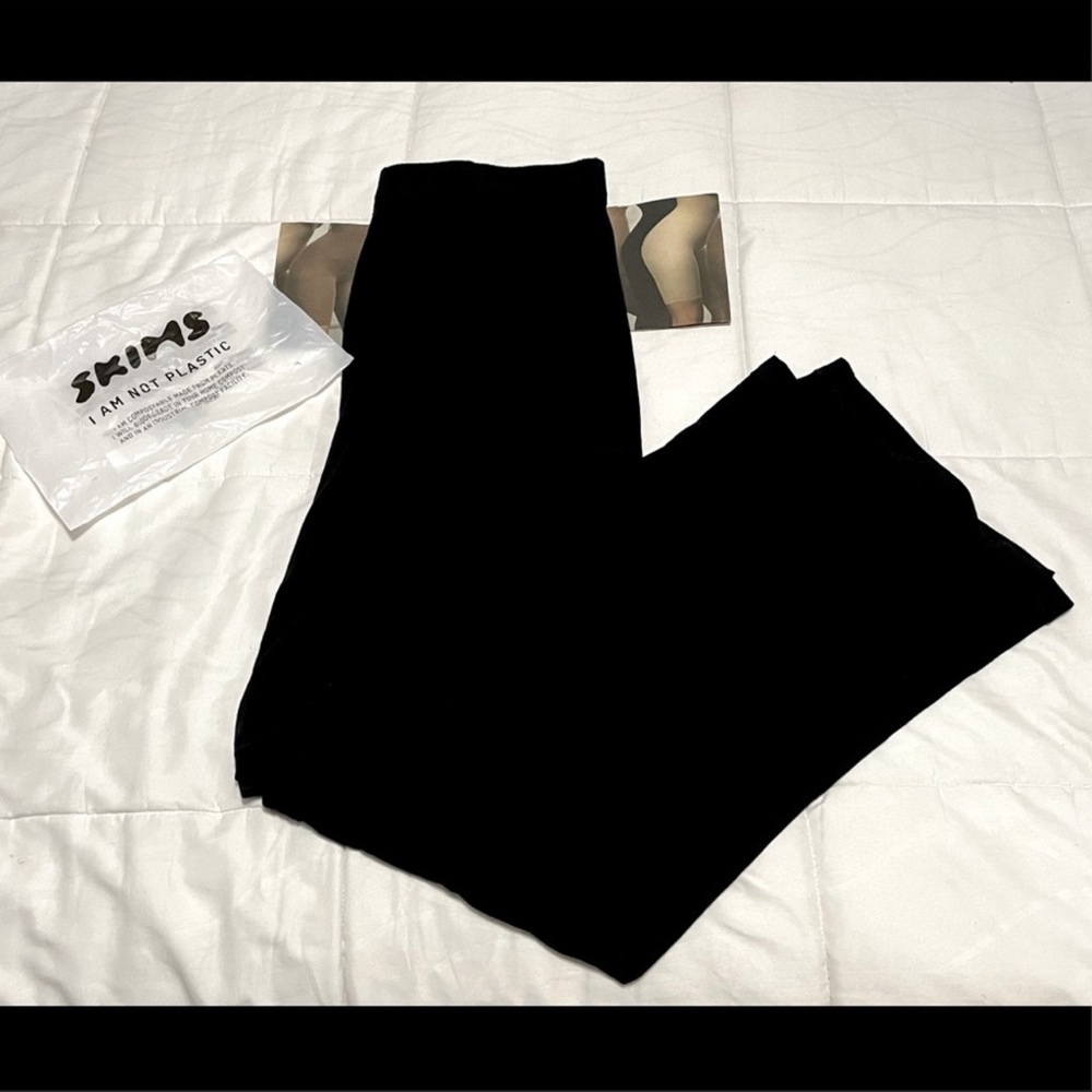 NWT SKIMS SOFT PJ SLEEP PANTS IN ONYX